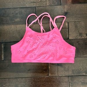 pink bikini top